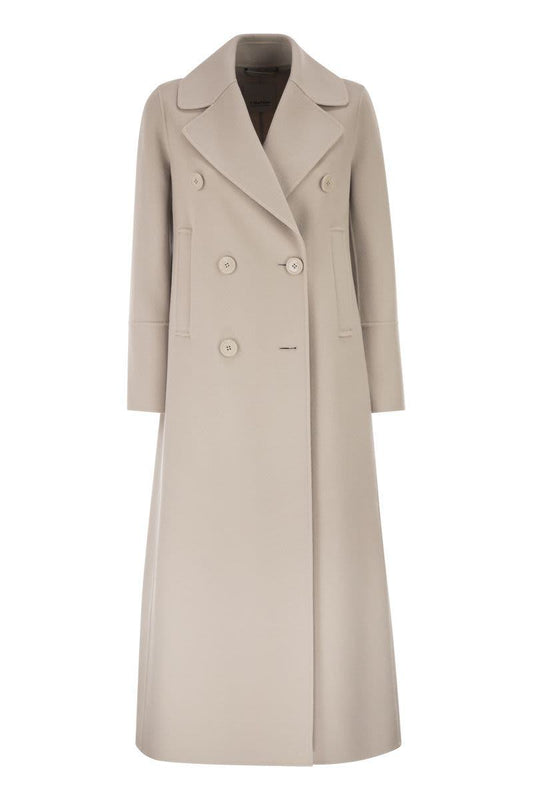 'S Max Mara Smmcustodi - Long Wool Coat With Martingale