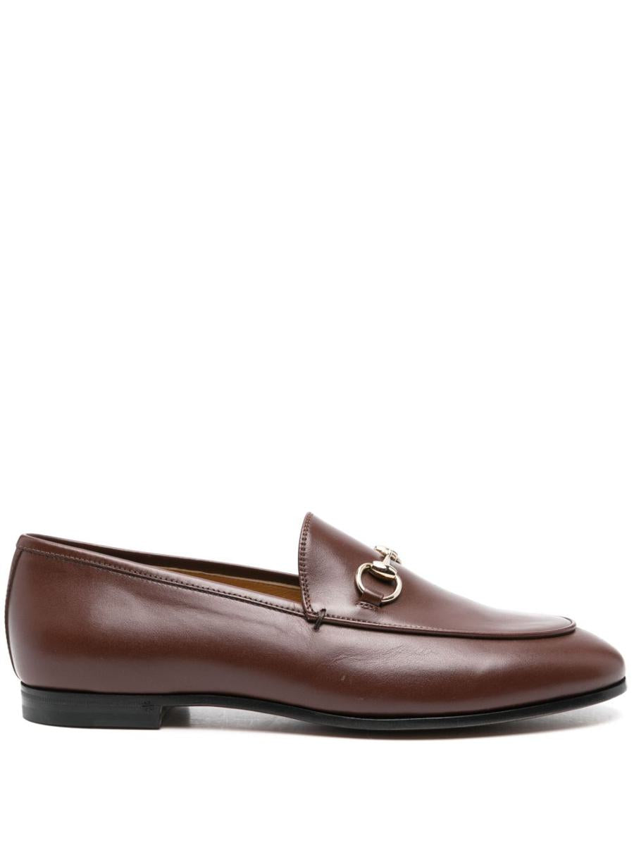 Gucci Jordaan Leather Loafers