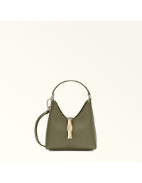 Furla Mini Leather Hobo Bag