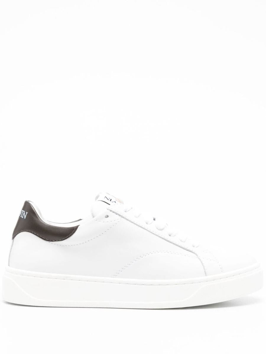 Lanvin Ddb0 Sneaker With Contrasted Embroideries Shoes