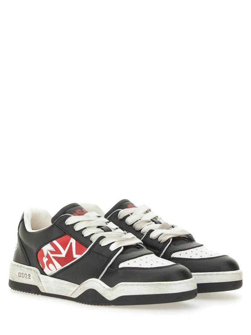 DSQUARED2 Leather Sneaker