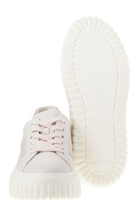 Hogan H-Stripes Trainers With Side Band