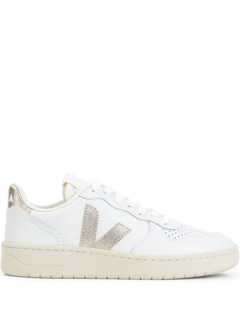 Veja V-10 Leather Extra Sneakers Shoes