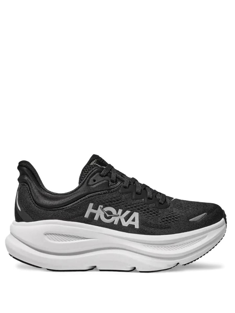 Hoka Bondi 9 Sneakers "Black/White"