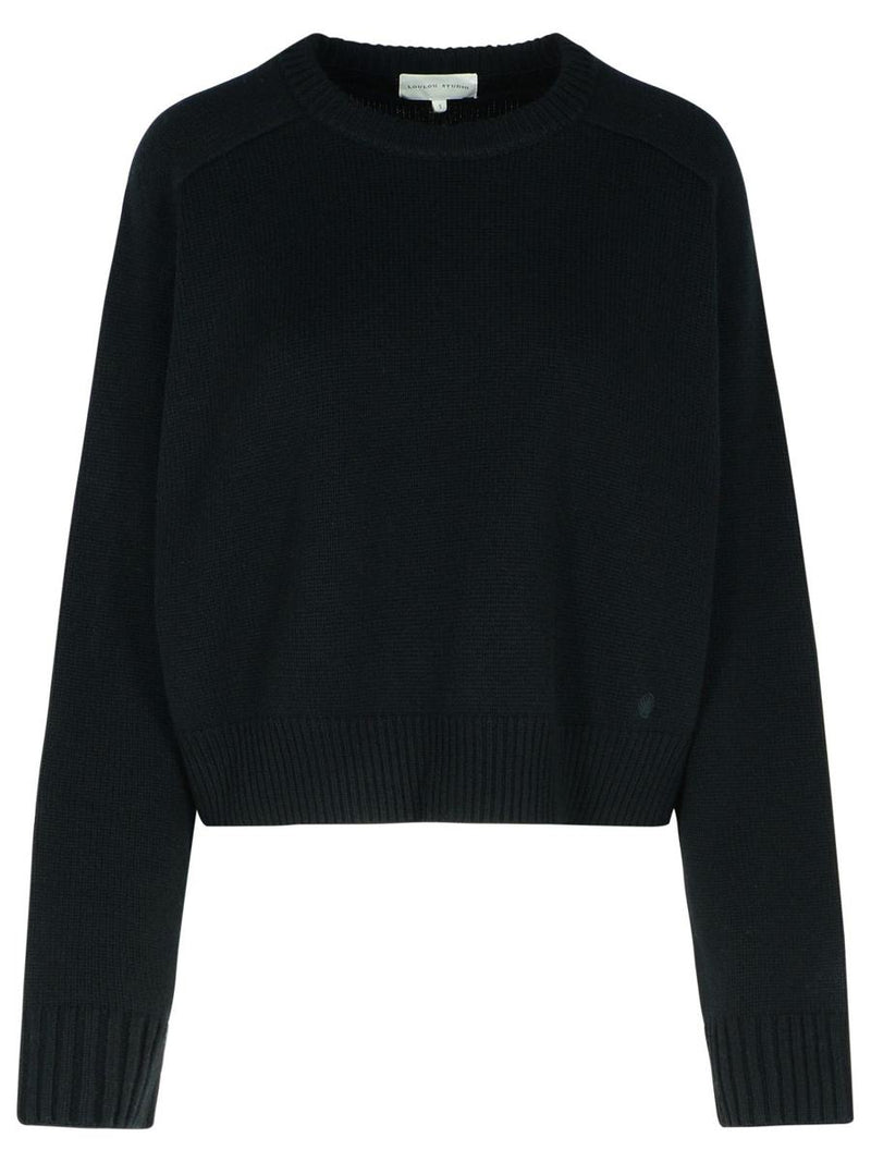 Loulou De Saison 'Bruzzi' Black Cashmere Sweater
