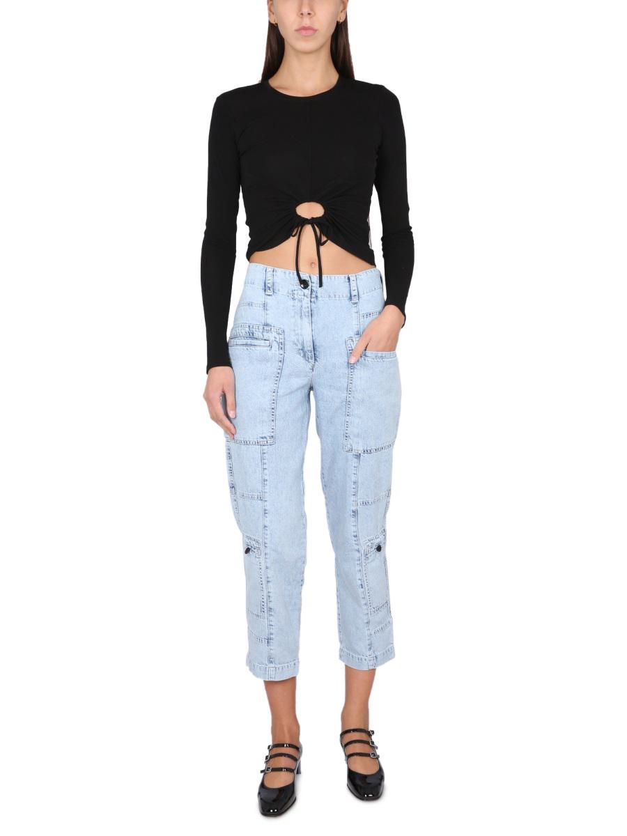 Proenza Schouler White Label Crepe Tops