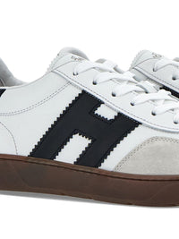 Hogan Cool Suede And Smooth Leather Sneakers Shoes