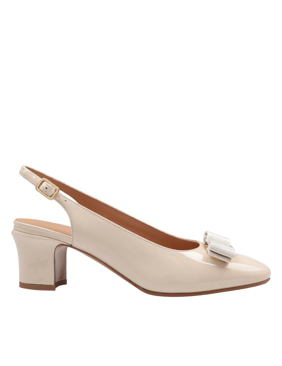 Salvatore Ferragamo Patent Leather Slingback