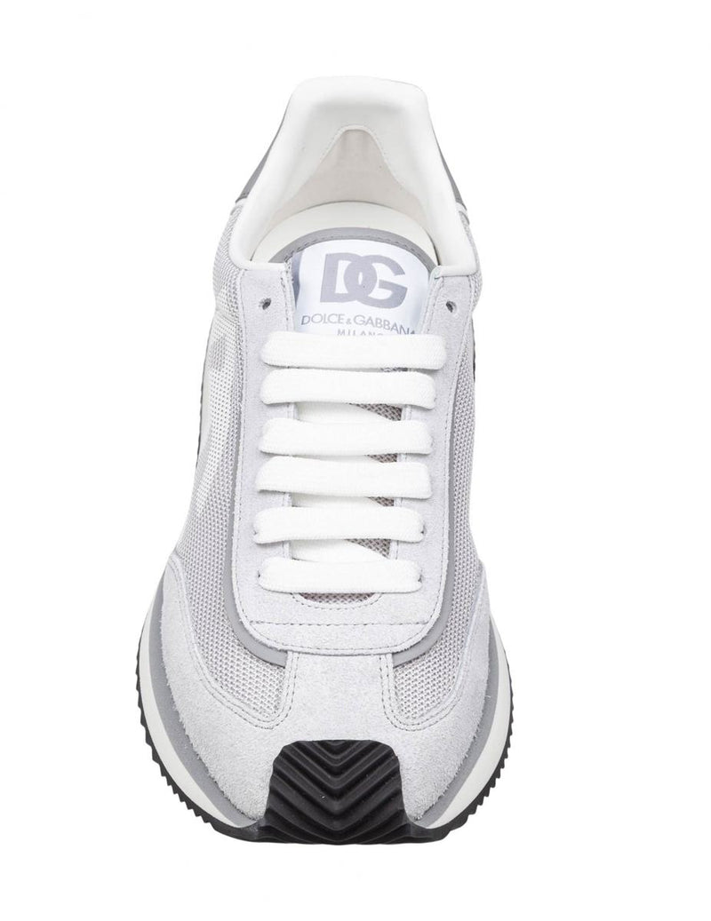 Dolce & Gabbana Canvas And Suede Sneakers