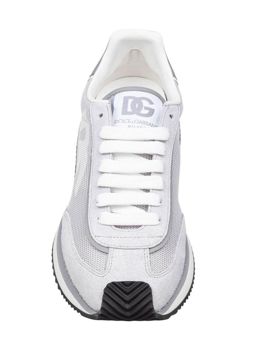 Dolce & Gabbana Canvas And Suede Sneakers