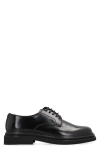Dolce & Gabbana Leather Lace-Up Derby Shoes