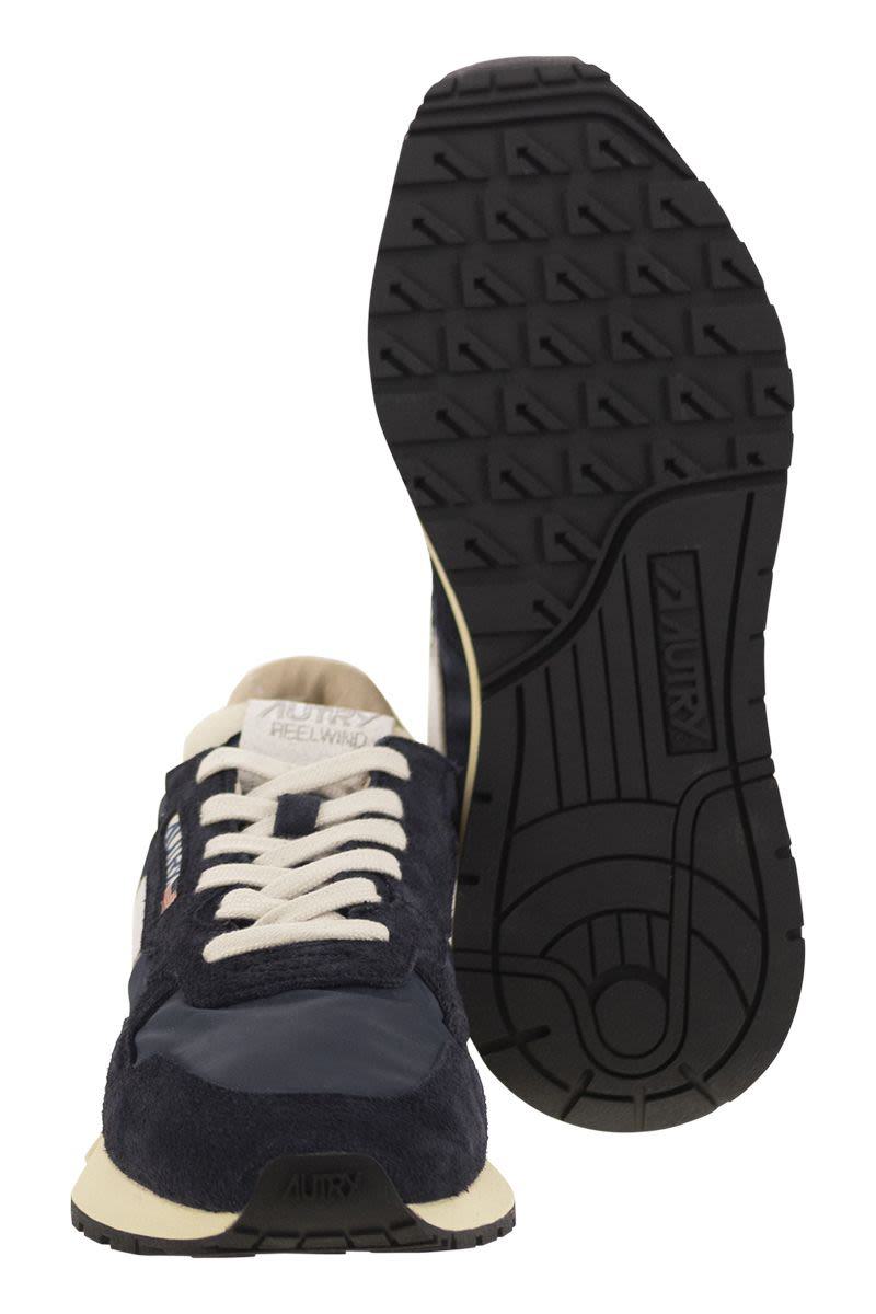 Autry Reelwind - Suede And Technical Textile Trainer