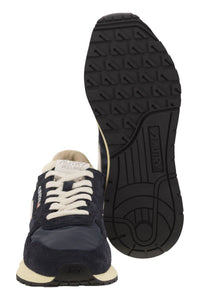Autry Reelwind - Suede And Technical Textile Trainer