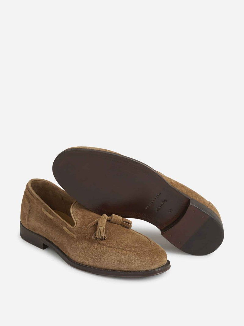 Henderson Baracco Suede Tassel Loafers