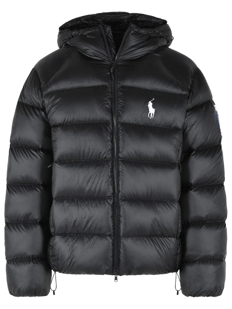 Polo Ralph Lauren Black Nylon Bomber Jacket