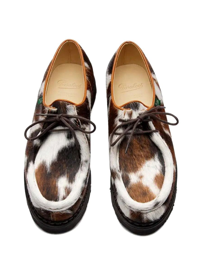 Paraboot Michael Cow Hair Derby Shoes