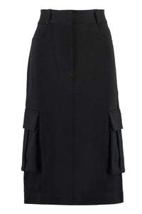 Givenchy Technical Fabric Skirt