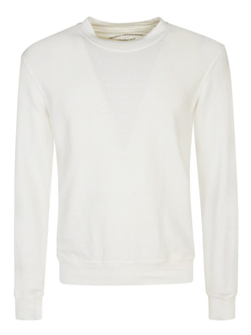 Original Vintage Style Cotton Blend Linen Sweatshirt