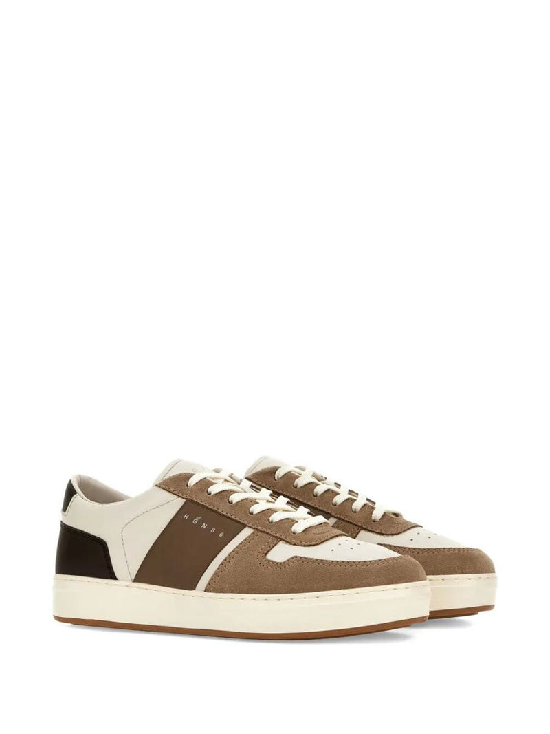 Hogan H-Tv Suede And Nappa Leather Sneakers Shoes