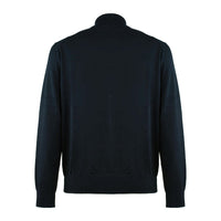 Ralph Lauren Cotton Sweater With Zipper Hunter Navy