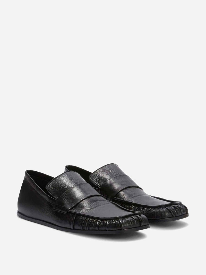 Jil Sander Leather Moccasins