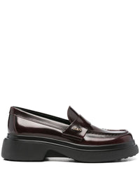 Tod'S Leather Platform Loafers