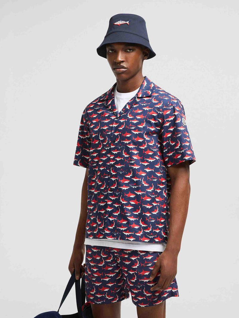 Moncler Cotton Printed Shirt