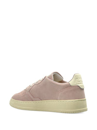 Autry 'Medalist' Sneakers In Pink Suede Leather