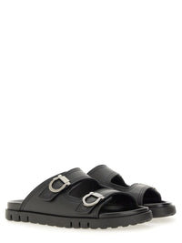 Salvatore Ferragamo Double-Strap Sandal