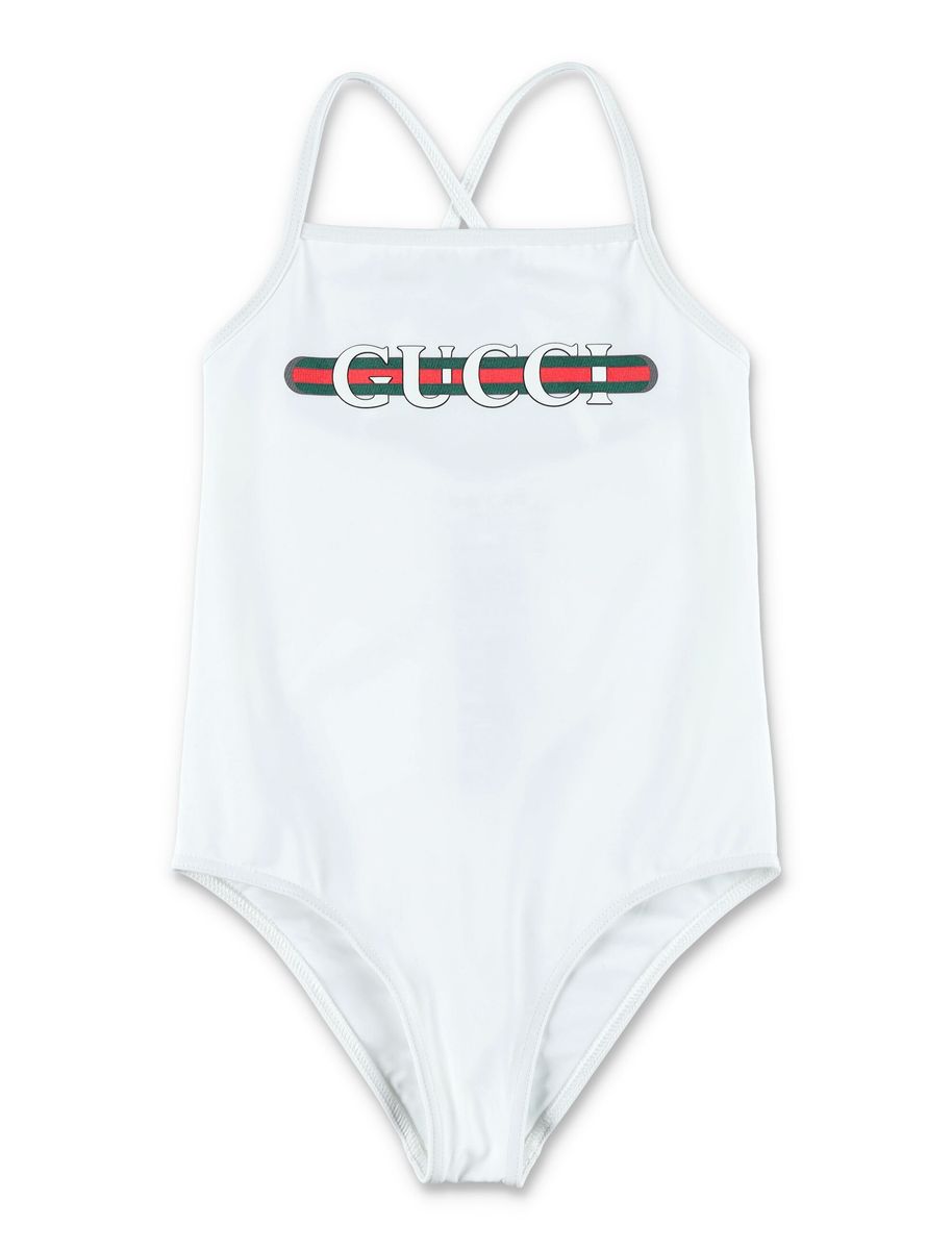 Gucci Kids Kid - Printed Lycra Swimsuit