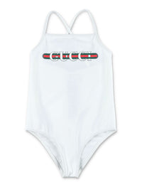 Gucci Kids Kid - Printed Lycra Swimsuit
