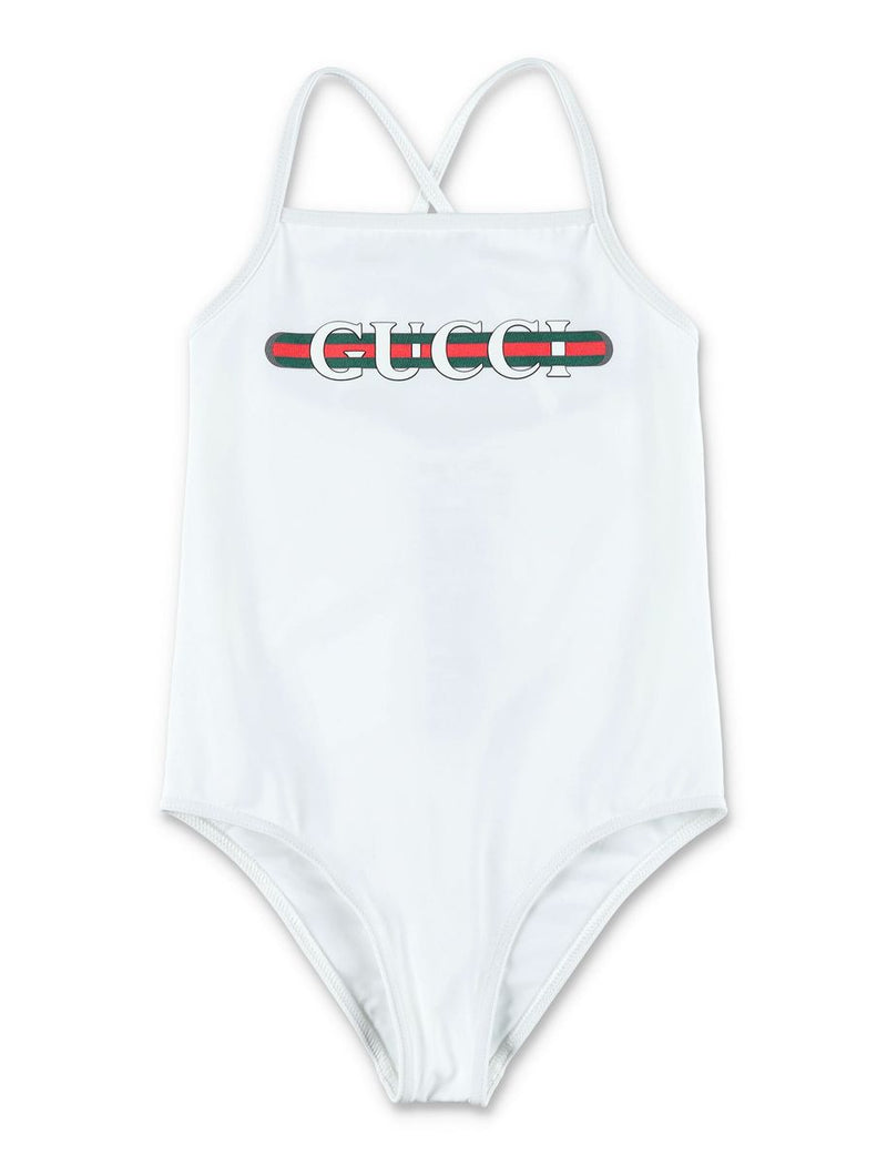 Gucci Kids Kid - Printed Lycra Swimsuit