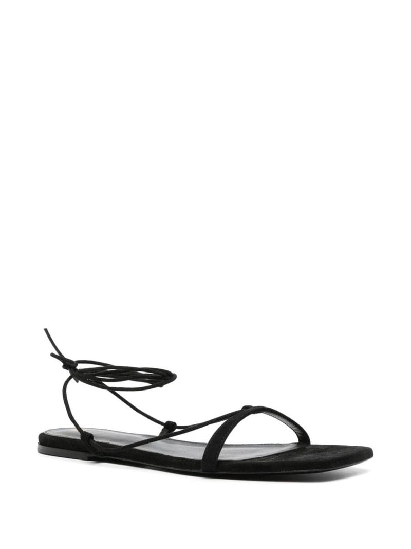 TOTEME Leather Flat Sandals