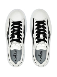 Hogan H-Stripes Leather Sneakers