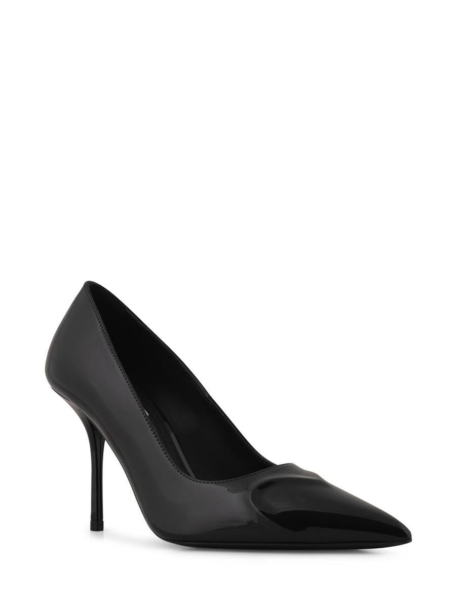 Alaïa Patent Leather Le Cœur 3D Pumps Shoes