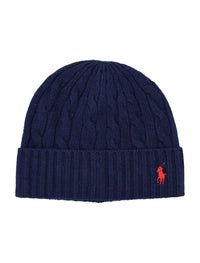 Polo Ralph Lauren Wool-Blend Cable-Knit Beanie