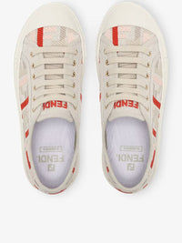 Fendi Domino Canvas Shoes