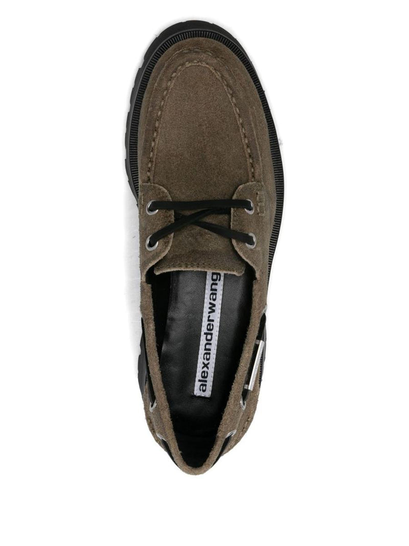 Alexander Wang Brown Platform Loafers