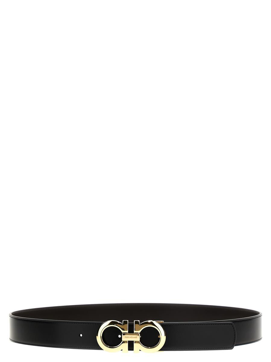 Salvatore Ferragamo 'Gancini' Reversible Belt