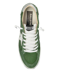 Golden Goose Ballstar Nappa Upper Toe And Spur Nylon Tongue Leather Star Laminated Heel
