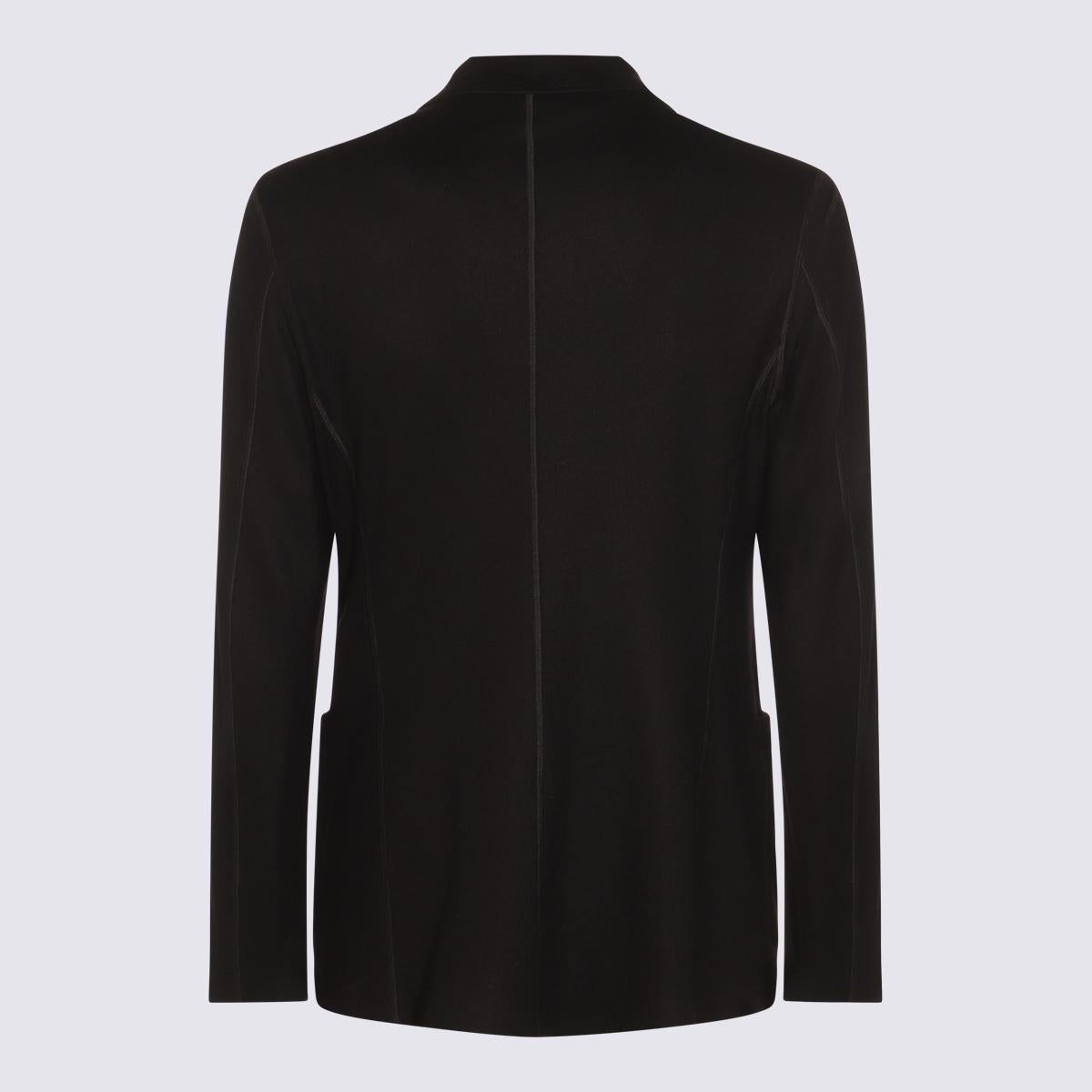 Giorgio Armani Black Cashmere Blazer