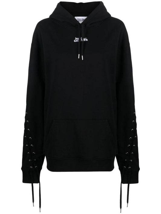 Jean Paul Gaultier Logo Cotton Hoodie