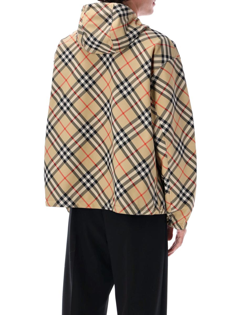 Burberry Reversible Check Hooded Jacket