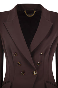 Elisabetta Franchi Double Crepe Blazer