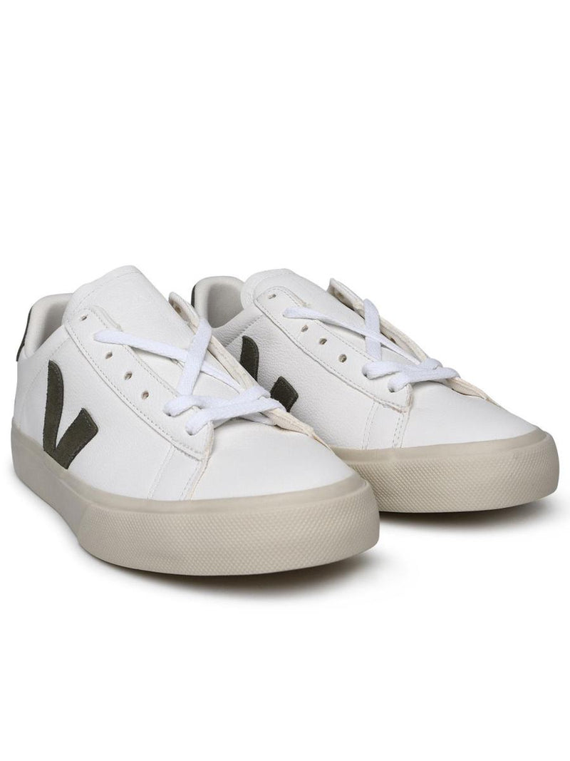 Veja Ivory Chromefree Leather Field Sneakers