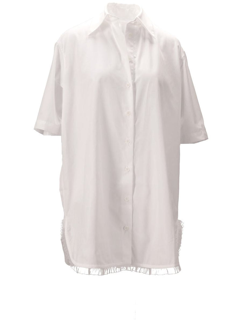 Niccolò Pasqualetti Douglas Short-Sleeved Shirt - Cotton Poplin