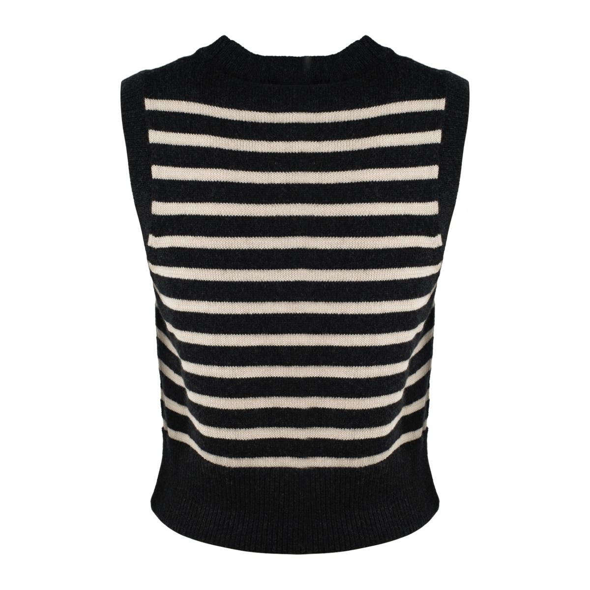 Roberto Collina Striped Knit Vest