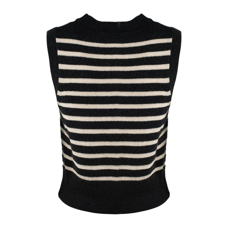 Roberto Collina Striped Knit Vest