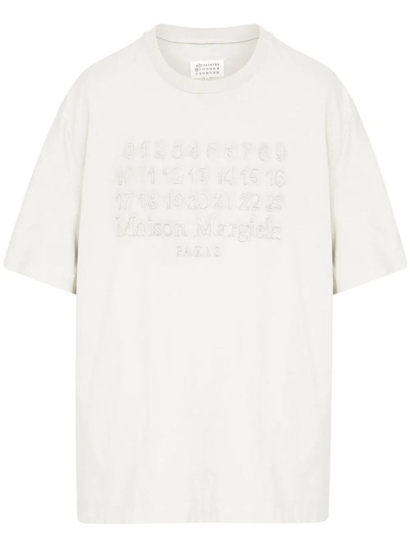 Maison Margiela T-Shirt With Numbers Motif