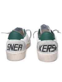 Golden Goose White Leather Sneakers